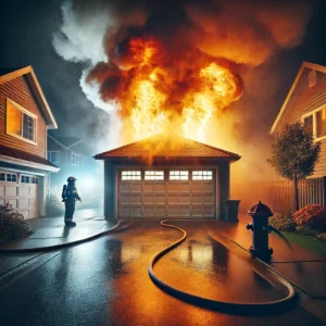 Los Angeles Garage Fires